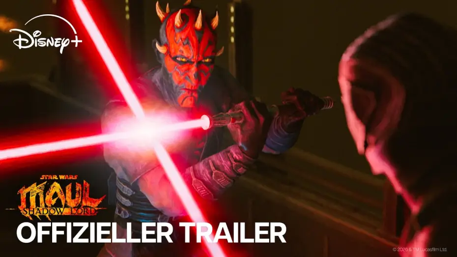 Видео к сериалу Звёздные войны. Дарт Мол: Повелитель теней — Star Wars: Maul – Shadow Lord | Offizieller Trailer | Ab 6. April auf Disney+
