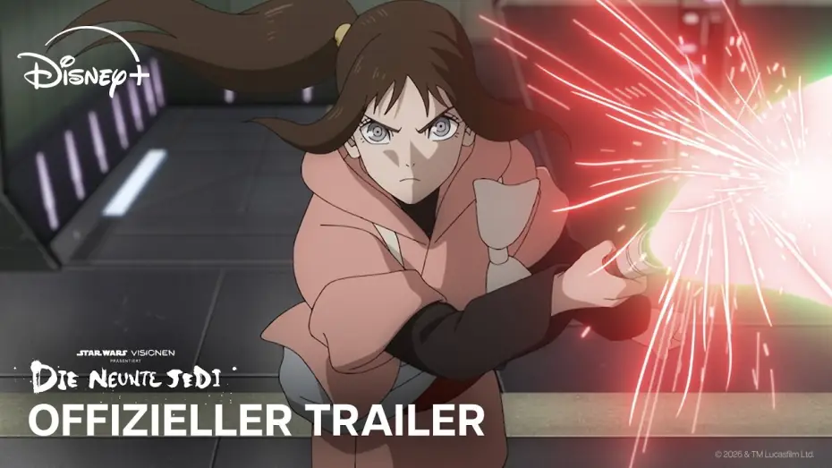 Видео к сериалу Звёздные войны: Видения. Девятый джедай — Star Wars: Visionen präsentiert: Die neunte Jedi I Offizieller Trailer I Ab 5. August auf Disney+
