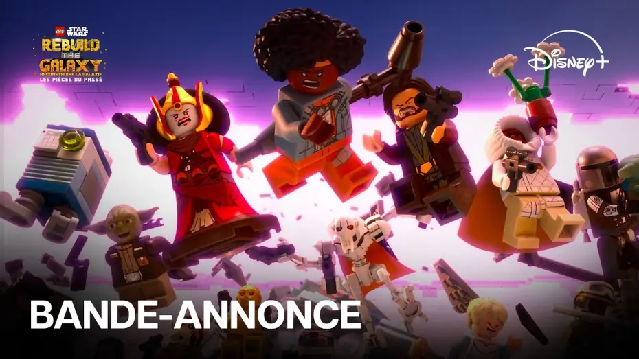 Видео к сериалу LEGO Звёздные Войны: Восстанови Галактику - Кусочки Прошлого — LEGO Star Wars : Reconstruire la galaxie : Les Pièces du Passé - Bande-annonce (VF) | Disney+