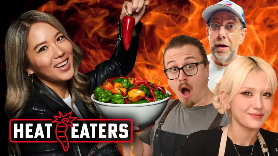 Видео к сериалу Heat Eaters — Esther Choi’s Quest to Eat the World’s Spiciest Foods | Heat Eaters