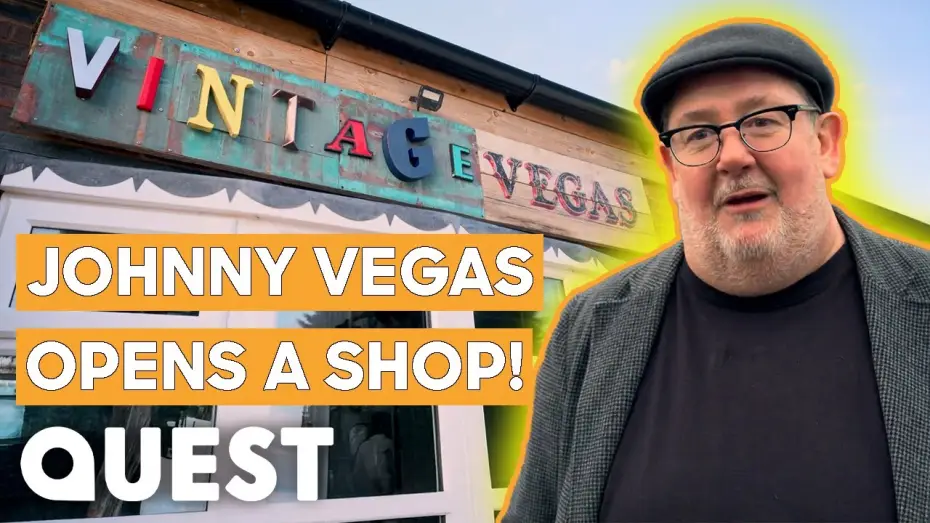 Видео к сериалу Johnny Vegas' Little Shop of Antiques — Johnny Vegas Opens Vintage Vegas Antiques Shop! | Johnny Vegas' Little Shop Of Antiques