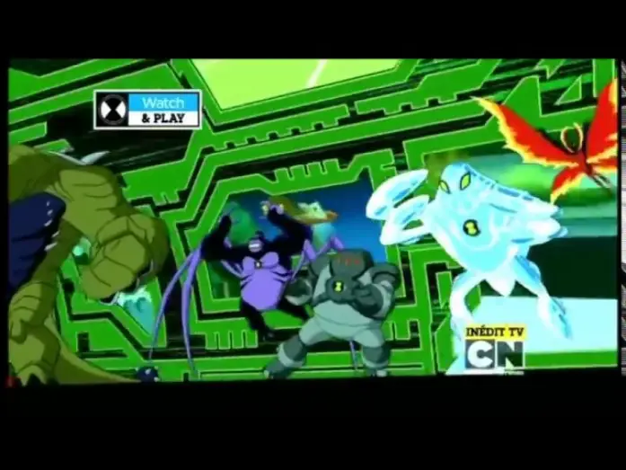 Видео к сериалу Бен 10: Инопланетная сверхсила — Ben 10 ultimate alien. Générique fr