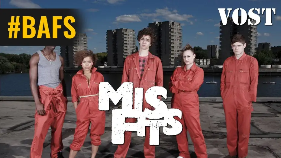 Видео к сериалу Отбросы — Misfits – Bande Annonce - VOSTFR - 2009