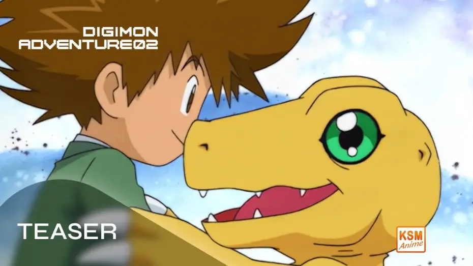 Видео к сериалу Приключения Дигимонов — Digimon Adventure 02 Volume 1 Teaser