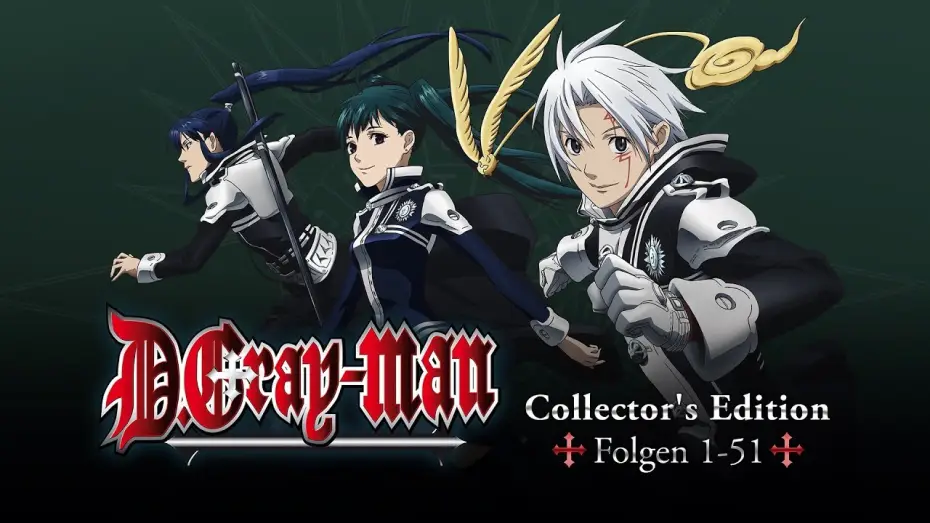 Видео к сериалу Ди Грэй-мен — D.Gray-Man - Collector's Edition: Folgen 1-51 - Trailer [SD] Deutsch / German