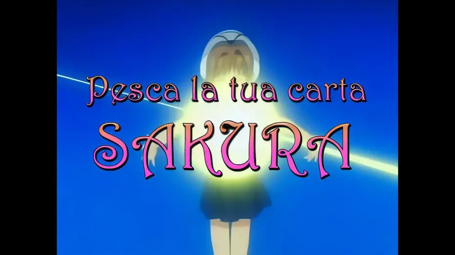 Видео к сериалу Сакура — собирательница карт — PESCA LA TUA CARTA SAKURA - videosigla TV - BASE MUSICALE CON CORI