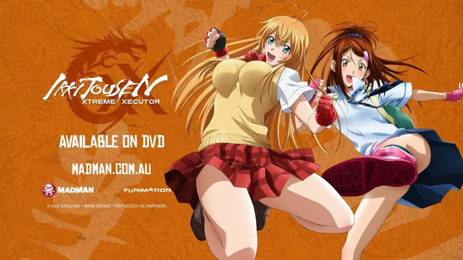 Видео к сериалу Школьные войны — Ikki Tousen Xtreme Xecutor (Season 4) Official Trailer