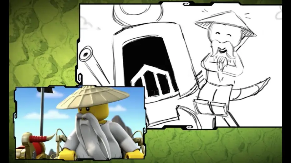 Видео к сериалу LEGO Ниндзяго: Мастера Кружитцу — How Animation is done! - LEGO Ninjago - Behind The Scenes
