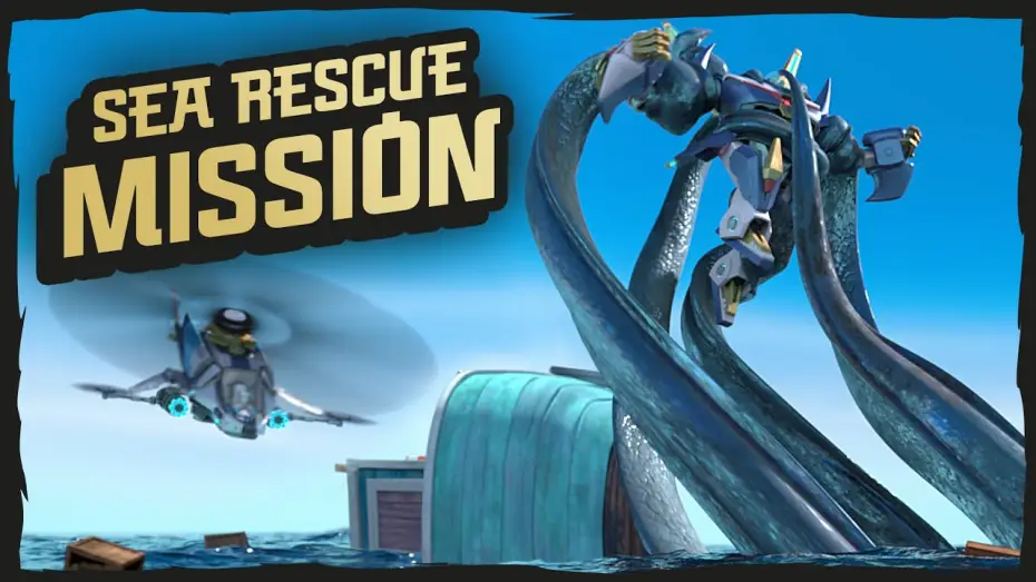 Видео к сериалу LEGO Ниндзяго: Мастера Кружитцу — Ninjago Seabound | Zane & P.I.X.A.L Mission| LEGO Family Entertainment