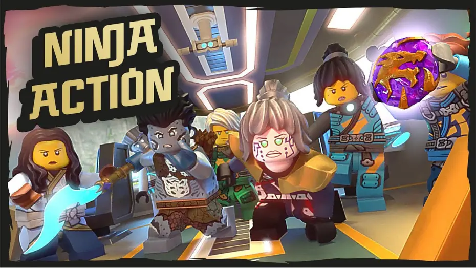 Видео к сериалу LEGO Ниндзяго: Мастера Кружитцу — NINJAGO Seabound | Ninja Action | LEGO Family Entertainment
