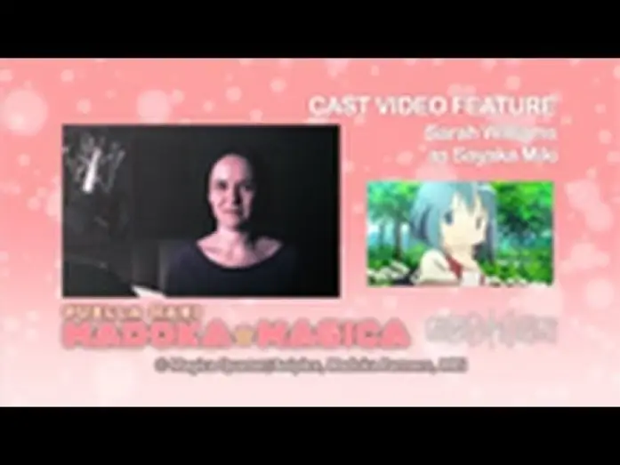 Видео к сериалу Волшебница Мадока Магика — English Cast Video: Sayaka Miki