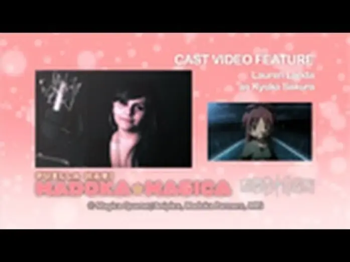 Видео к сериалу Волшебница Мадока Магика — English Cast Video: Kyoko Sakura