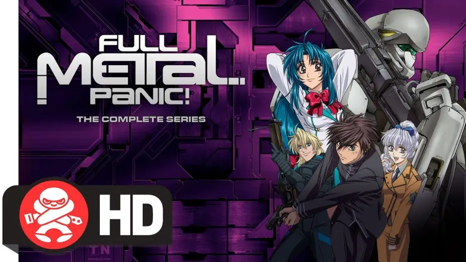 Видео к сериалу Стальная тревога — Full Metal Panic! Complete Series Trailer