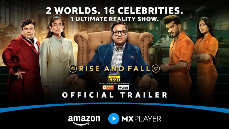 Видео к сериалу Взлет и падение — Rise And Fall Official Trailer | Ashneer Grover, Arjun Bijlani & Kubbra Sait | Amazon MX Player