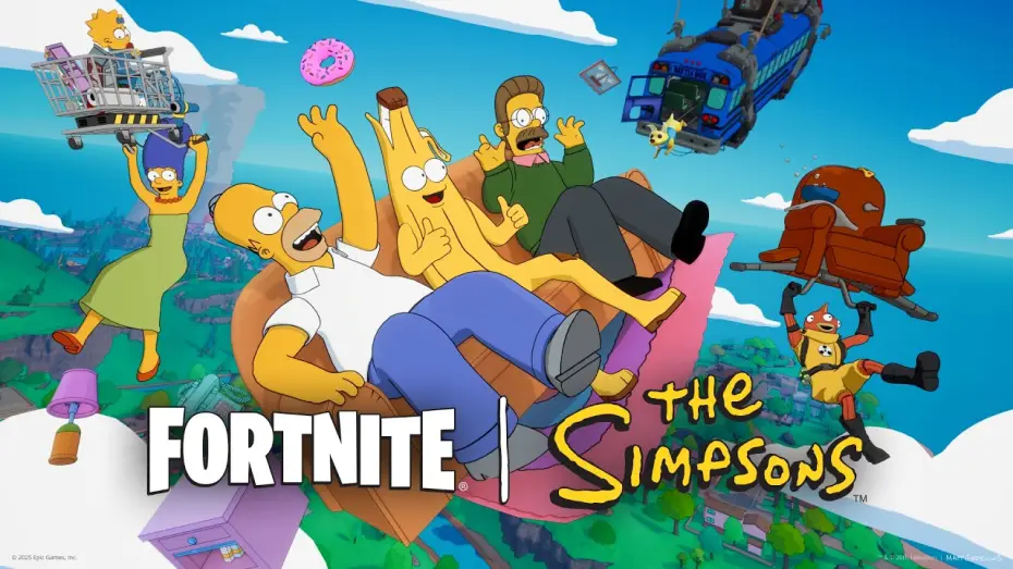 Видео к сериалу Fortnite x Симпсоны — Welcome to Springfield - Fortnite | The Simpsons