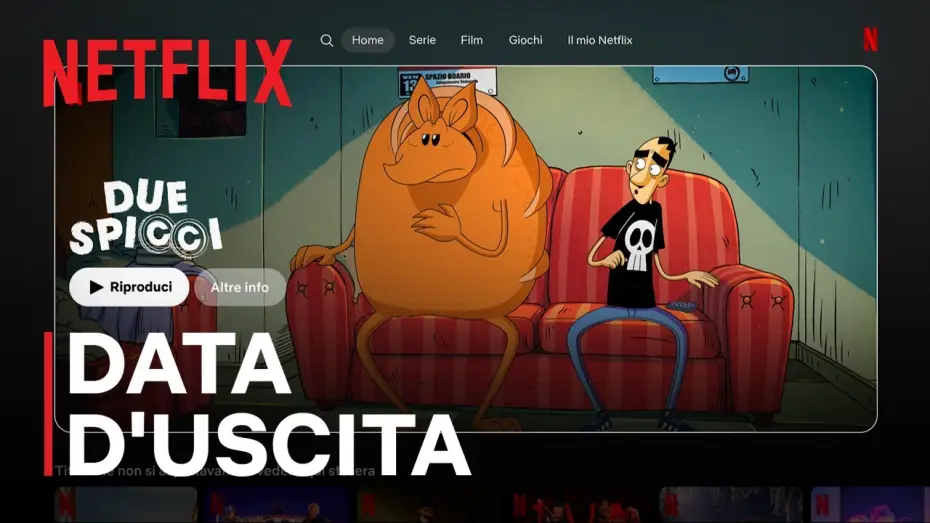 Видео к сериалу Мелочь — Armadillo convince Zero a fare l’annuncio durante il Festival | Due Spicci | Netflix Italia