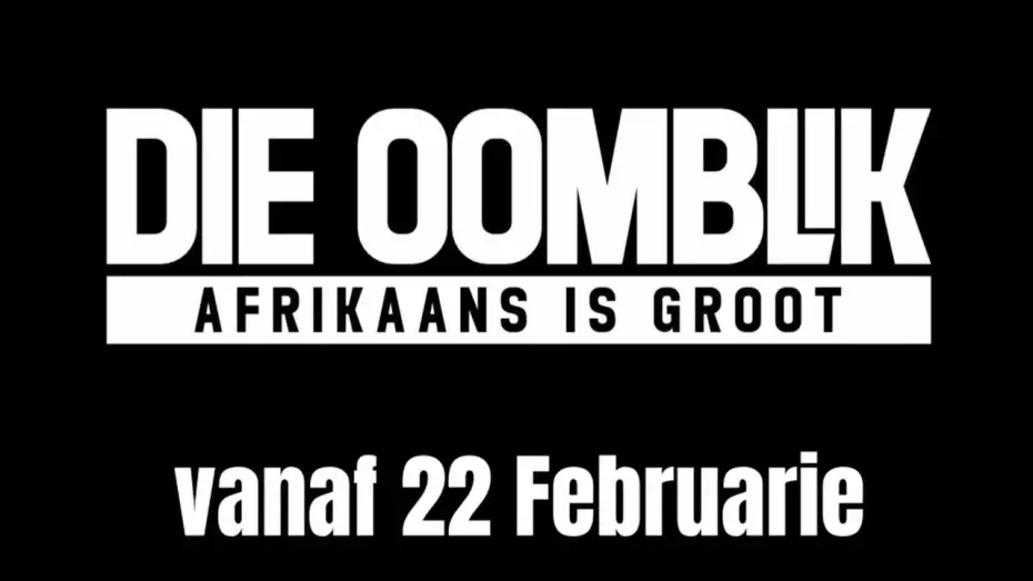 Видео к сериалу Мгновение — Die oomblik | Sondag 22 Februarie om 20:00