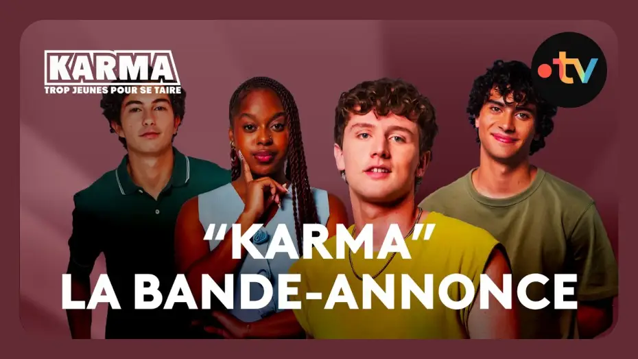 Видео к сериалу Karma, trop jeunes pour se taire — "Karma" | Bande-annonce de la série avec Bastiaan Van Leeuwen, Adam Abdo, Van Nguyen