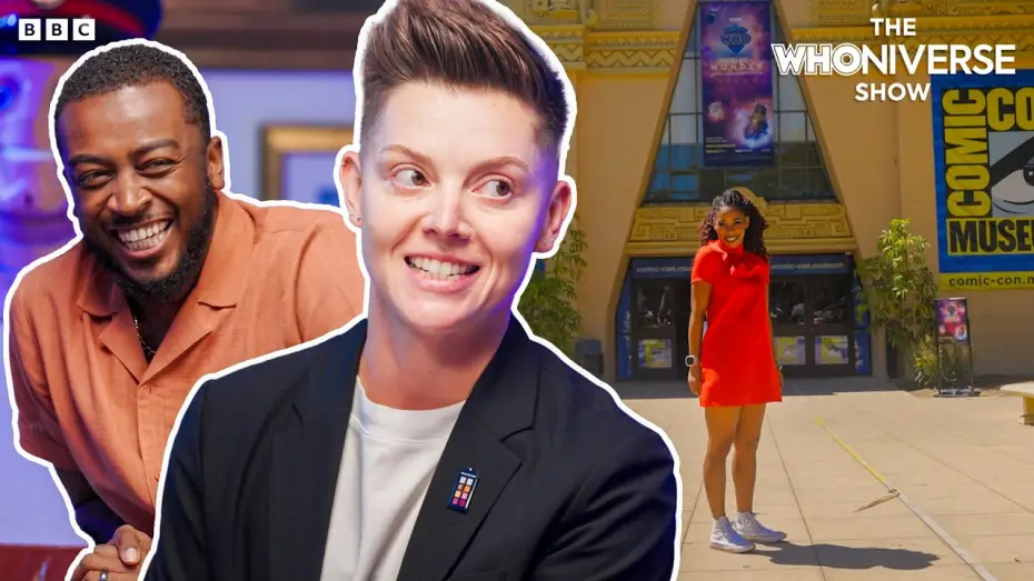 Видео к сериалу The Whoniverse Show — We Found a SECRET Alien Archive at San Diego Comic-Con! 😱 | THE WHONIVERSE SHOW | Doctor Who