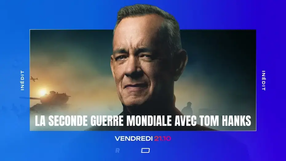 Видео к сериалу Вторая мировая война с Томом Хэнксом — LA SECONDE GUERRE MONDIALE AVEC TOM HANKS SUR RMC DECOUVERTE