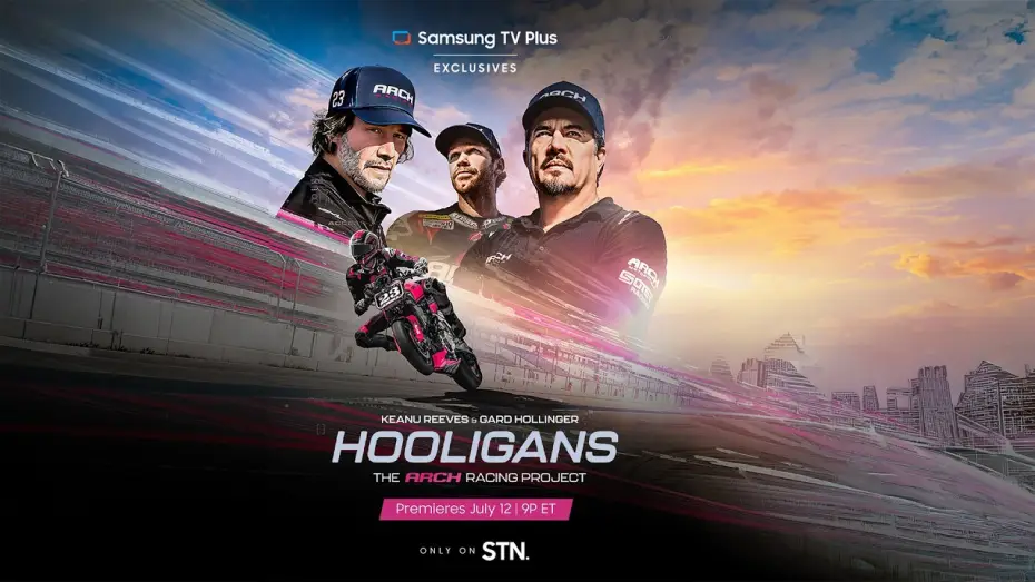 Видео к сериалу Hooligans: The ARCH Racing Project with Keanu Reeves & Gard Hollinger — Official Trailer