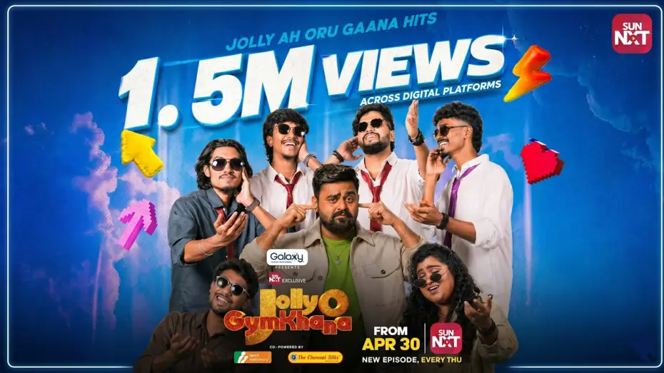 Видео к сериалу Веселая джимхана — Jolly Ah Oru Gaana (Official Music Video) | Jolly O Gymkhana | Sun NXT Exclusive | From Apr 30