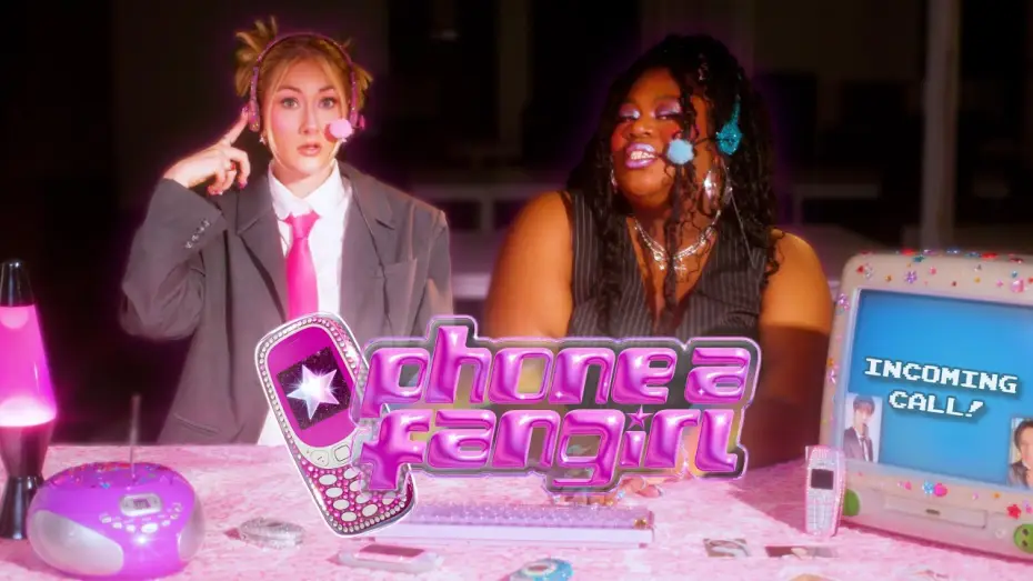 Видео к сериалу Phone A Fangirl — Incoming Call From Your Bias...