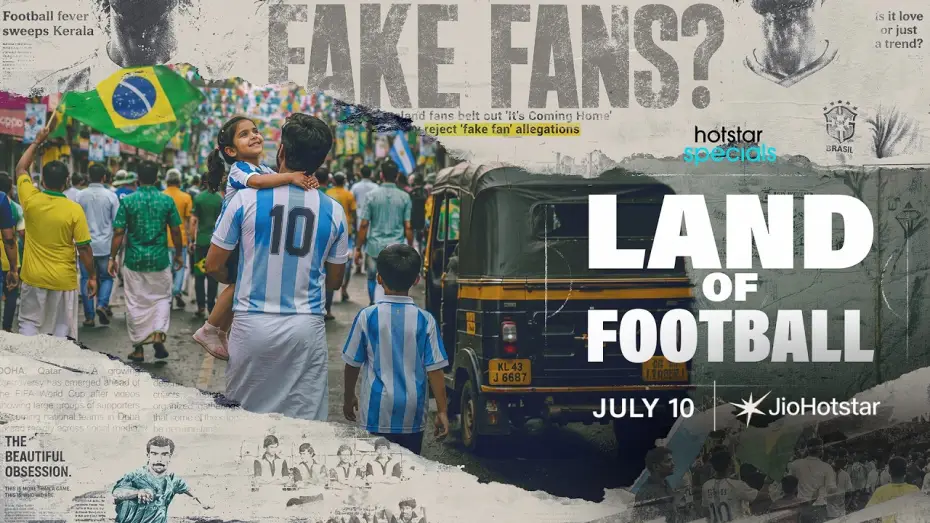 Видео к сериалу Страна футбола — Land of Football | Official Teaser | July 10 | #HotstarSpecials | JioHotstar