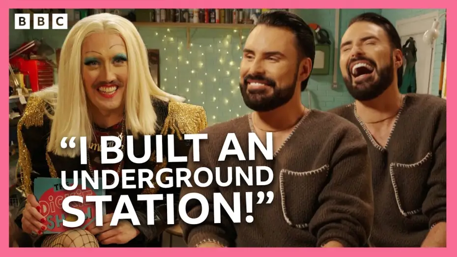 Видео к сериалу The Dickie Show — Rylan Has a TfL Tube Station in His House?! | The Dickie Show - BBC