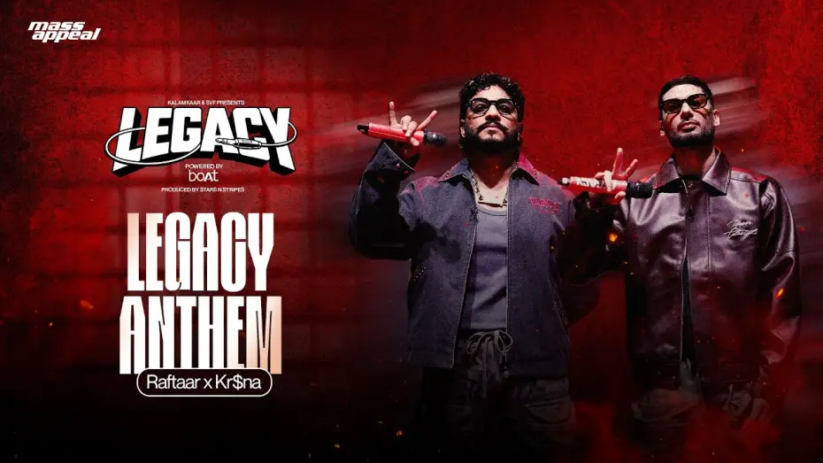 Видео к сериалу Legacy — LEGACY ANTHEM | LEGACY | @raftaarmusic  x @KRSNAOfficial