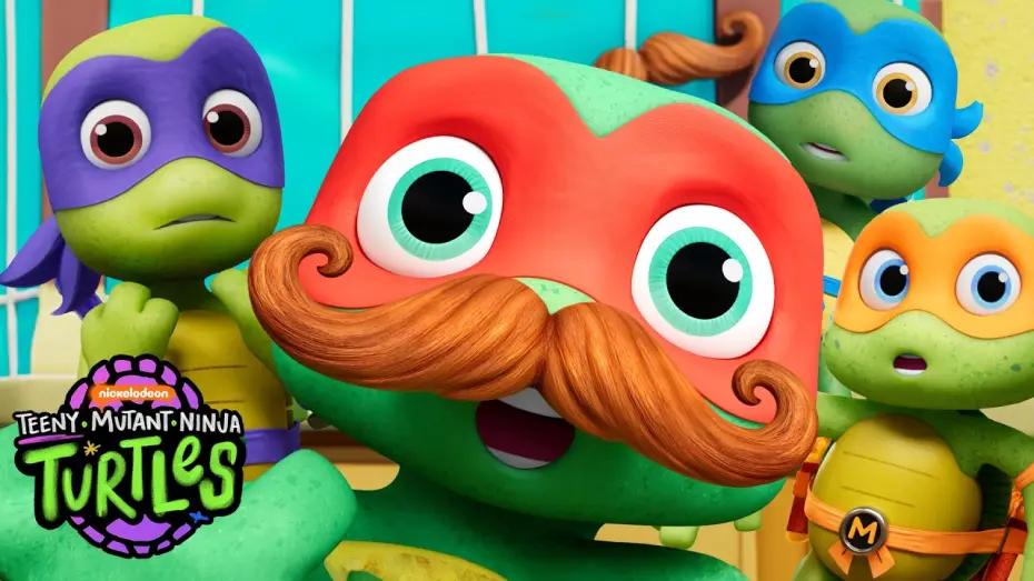 Видео к сериалу Teeny Mutant Ninja Turtles — TEENY MUTANT NINJA TURTLES | Episode 7: Mustache Menaces 🥸 | Full Episode