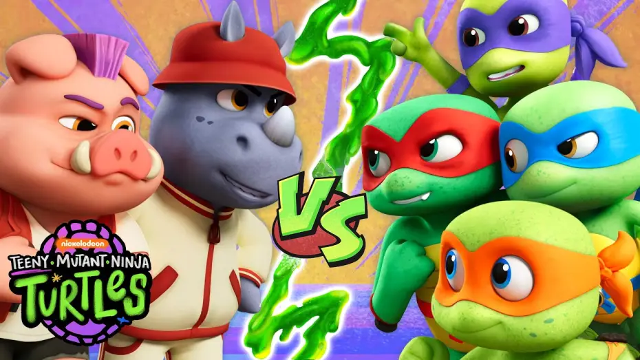 Видео к сериалу Teeny Mutant Ninja Turtles — TEENY MUTANT NINJA TURTLES | Episode 5: The Oozified Boombox 📻 | Full Episode