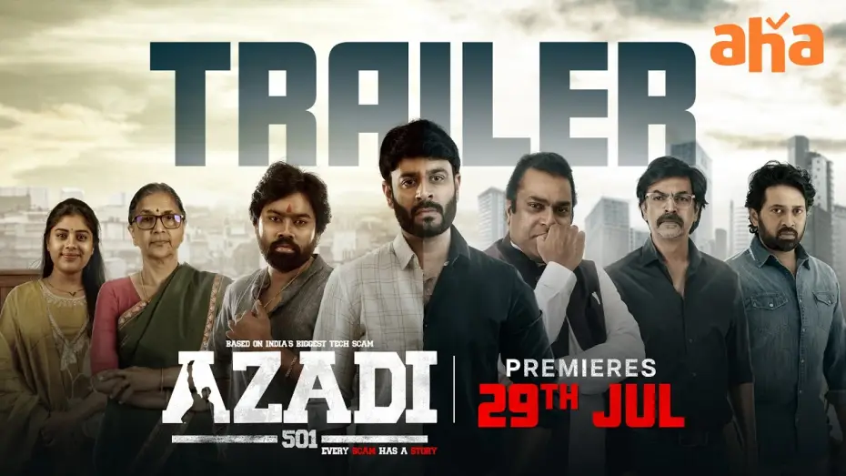 Видео к сериалу Azadi 501 — Azadi 501 Web Series Trailer | Harsha Vardhan | Geetha Bhascker |Teja |Premieres On 29th July On Aha