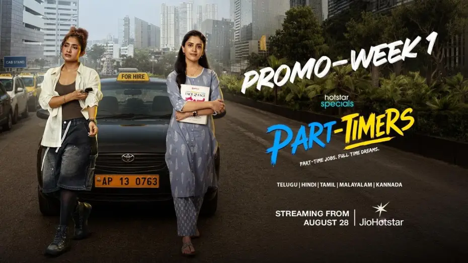Видео к сериалу Part-Timers — Part-Timers Official Trailer | Streaming from August 28th | Jio Hotstar