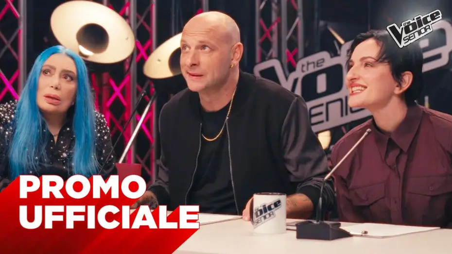 Видео к сериалу The Voice Senior (Italia) — Rocco Hunt e Nek sono i nuovi coach di The Voice Senior