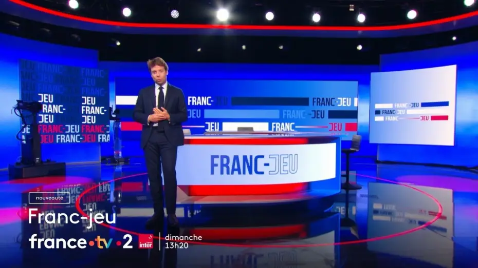 Видео к сериалу Franc-jeu — Franc-jeu, le nouveau magazine politique de France 2, tous les dimanches à 13:20