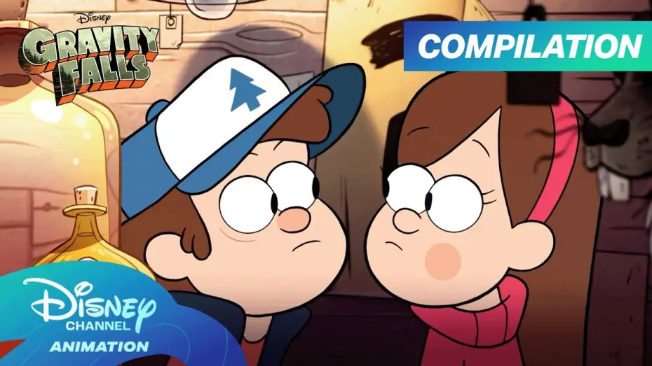 Видео к сериалу Гравити Фолз — Every Gravity Falls Season 1 FULL Episodes! 🏕️ | Marathon | Gravity Falls |@disneychannelanimation