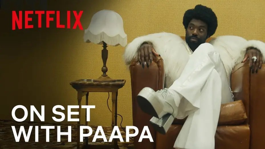 Видео к сериалу Черное зеркало — Paapa Essiedu Takes Us Behind The Scenes of Demon 79 | Black Mirror | Netflix