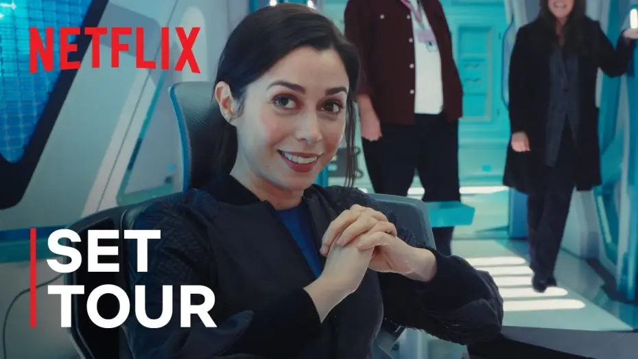 Видео к сериалу Черное зеркало — Black Mirror: Season 7 | USS Callister: Into Infinity - Cast Set Tour | Netflix