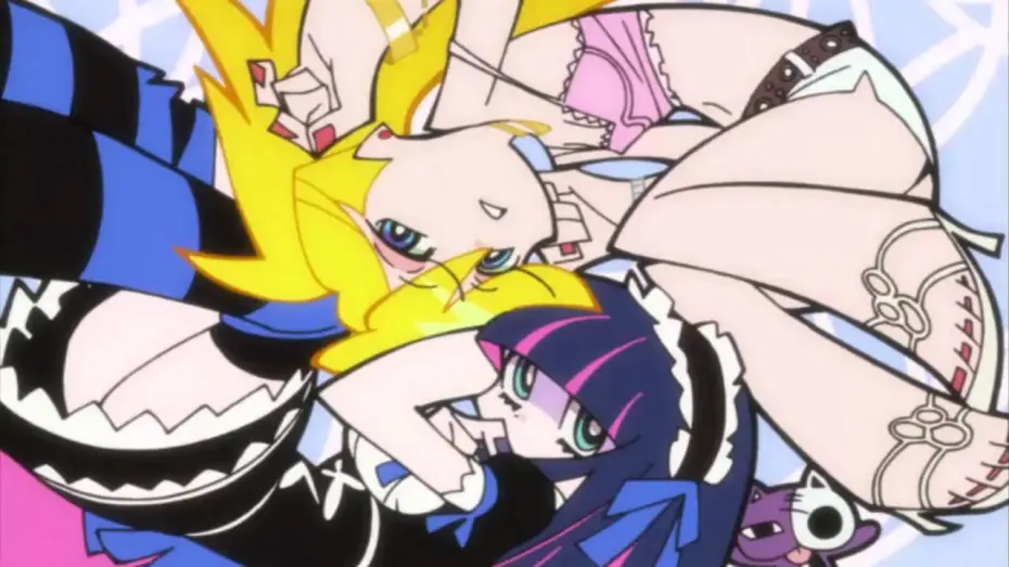 Видео к сериалу Труська, Чулко и пресвятой Подвяз — Opening | Theme for Panty & Stocking - Hoshina Anniversary