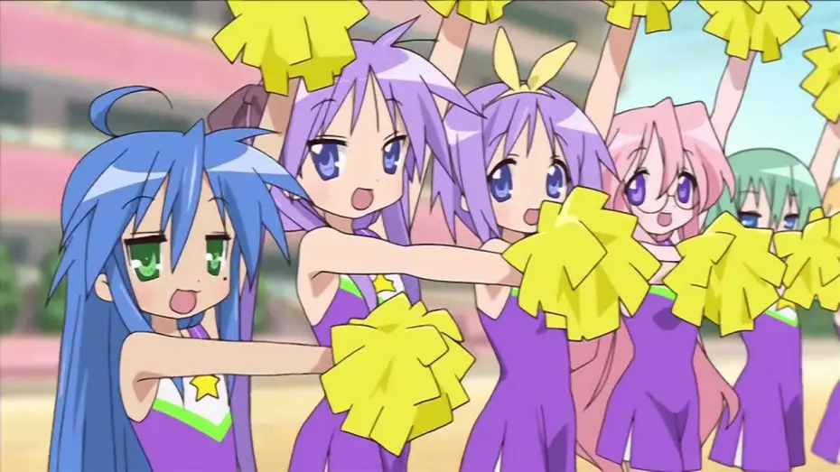Видео к сериалу Счастливая звезда — Lucky Star Opening | Motteke! Sailor Fuku (Take It! Sailor Uniform) - Aya Hirano, Emiri Kato, Kaori Fukuhara and Aya Endo