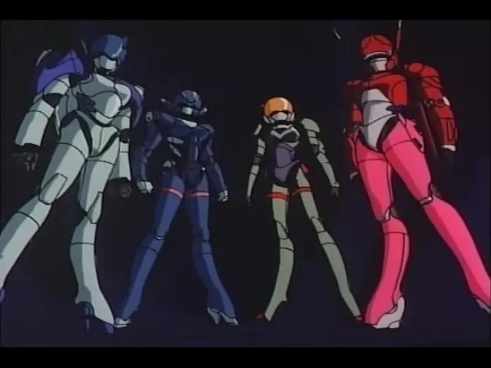 Видео к сериалу Кризис каждый день: Крах! — Bubblegum Crash: Knight Sabers Suit Up