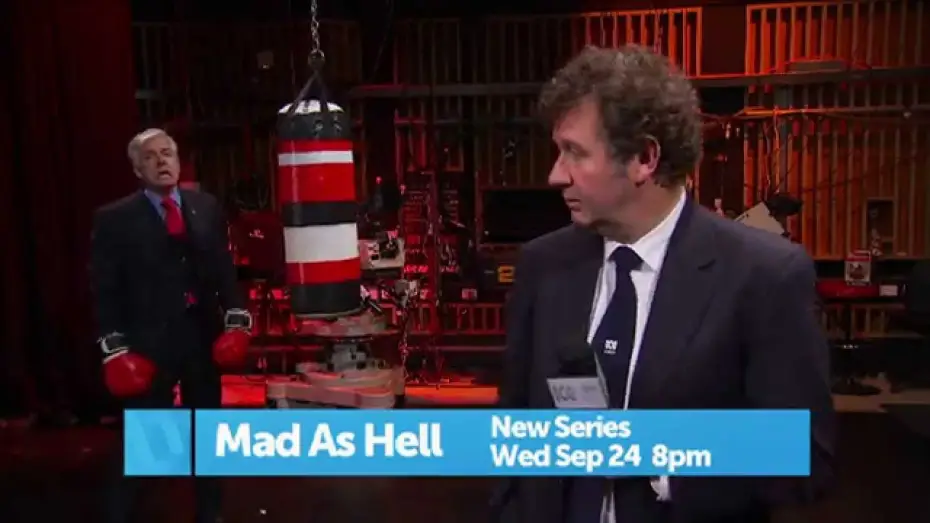 Видео к сериалу Безумие Шона Микалеффа — Promo #4 | Shaun Micallef's Mad As Hell, Returns Wednesday 24th September, 2014 at 8pm on ABC.