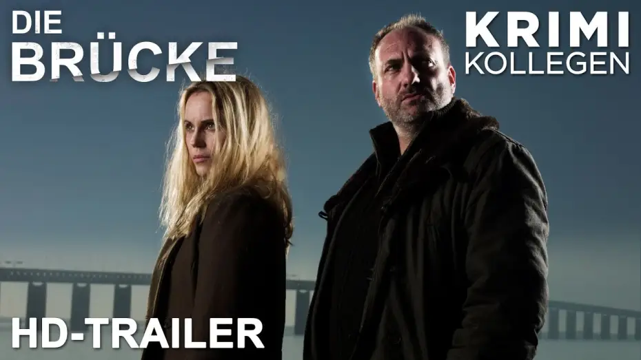 Видео к сериалу Мост — DIE BRÜCKE - Transit in den Tod - Staffel 1 - Trailer deutsch [HD] - KrimiKollegen