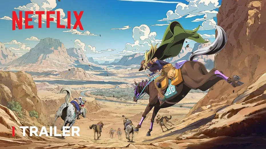 Видео к сериалу Невероятные приключения ДжоДжо — Гонка «Стальной шар» — STEEL BALL RUN JoJo’s Bizarre Adventure Trailer [Subtitled]