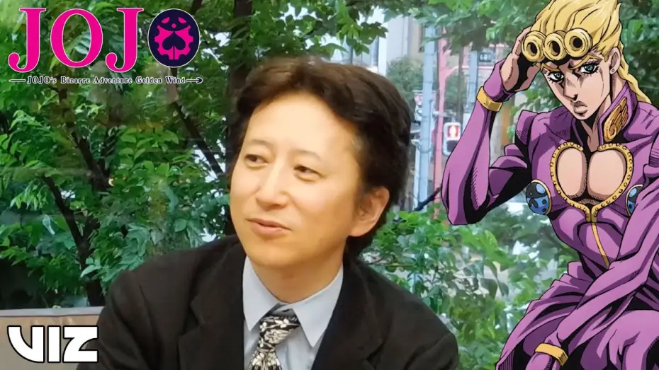 Видео к сериалу Невероятные приключения ДжоДжо — Araki Sensei Talks Golden Wind