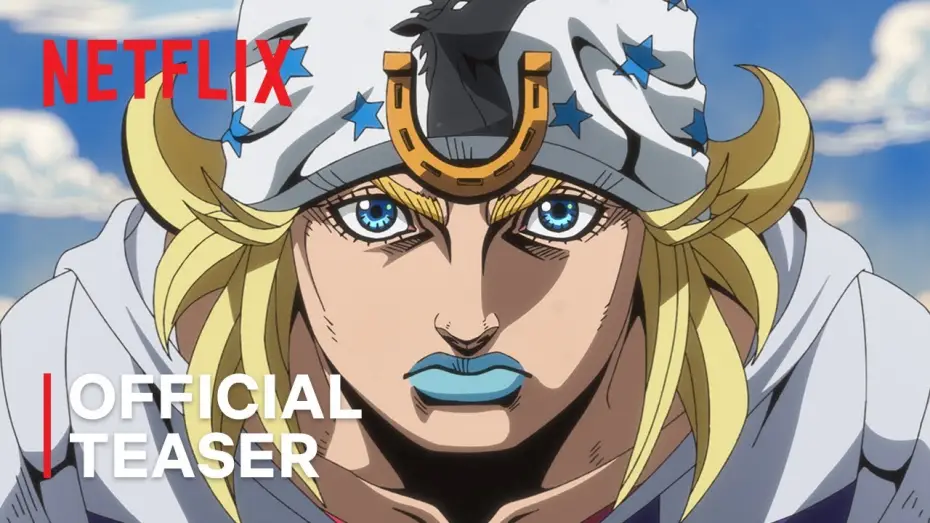 Видео к сериалу Невероятные приключения ДжоДжо — STEEL BALL RUN JoJo’s Bizarre Adventure Official Teaser [Subtitled]