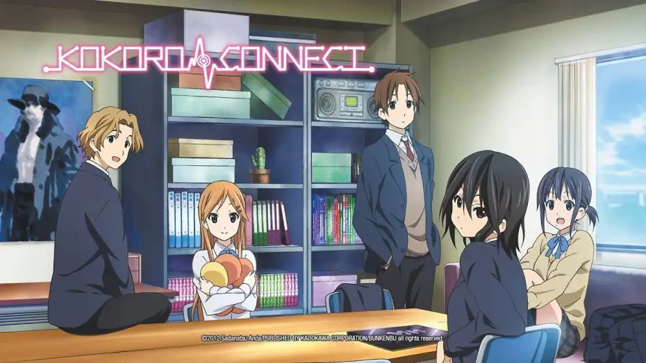 Видео к сериалу Связь сердец — Kokoro Connect (Anime-Trailer)
