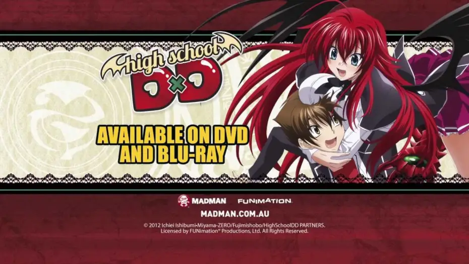 Видео к сериалу Демоны старшей школы — High School DxD Trailer