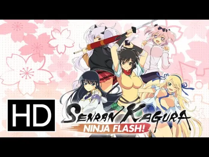 Видео к сериалу Ниндзя бунтарки — Senran Kagura: Ninja Flash! - Official Trailer